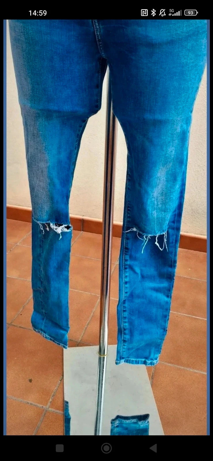 Jeans Pepe Jeans "Regent" com rasgos nos joelhos - Tamanho W26 / L30 – photo 5